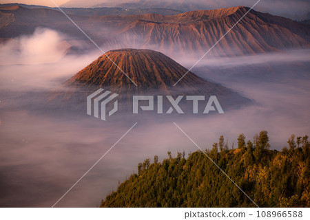 Bromo in the beautiful morning 108966588