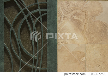 Close-up photo for background material on modern design wall Close-up photo for background material on modern design wall 108967758