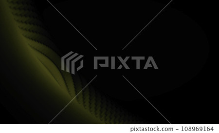 Abstract animation of 3d pattern with lots of rectangle geometry primitive forms on black. Animation. Abstract geometric background 108969164