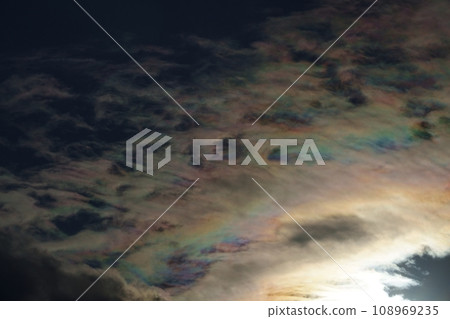 冬日天空陽光和彩雲，長焦，天空有限，220114pm 108969235