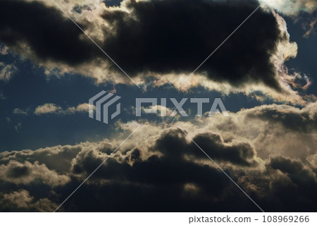 冬日天空陽光和彩雲，長焦，天空有限，220114pm 108969266