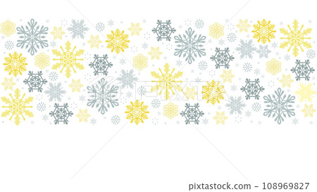 Christmas style snow background, 16:9 108969827
