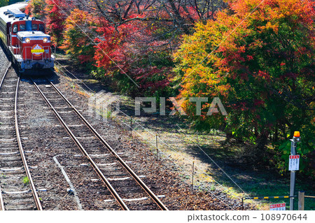 autumn trolley train 1 autumn trolley train 1 108970644