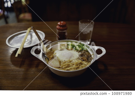 Matsuyama pot fried udon Matsuyama pot fried udon 108971980