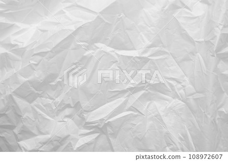 White plastic bag background texture close up White plastic bag background texture close up 108972607