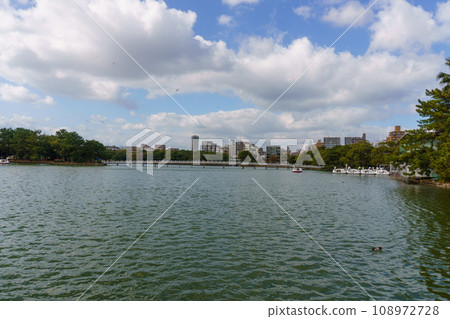 福岡縣大濠公園日本公園風光 福岡縣大濠公園日本公園風光 108972728