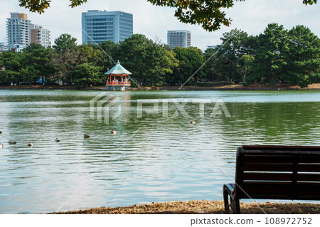 福岡縣大濠公園日本公園風光 108972752