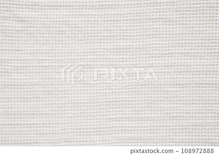 White cotton fabric cloth texture pattern background 108972888