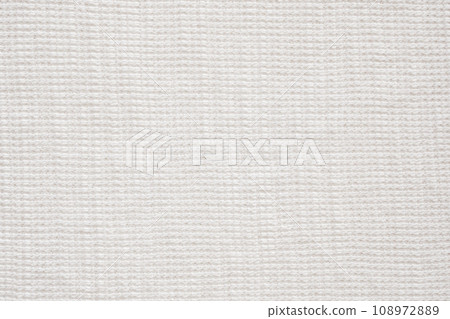 White cotton fabric cloth texture pattern background 108972889