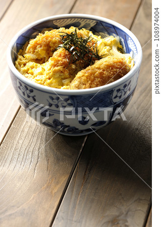 Fried oyster egg tojidon Fried oyster egg tojidon 108974004