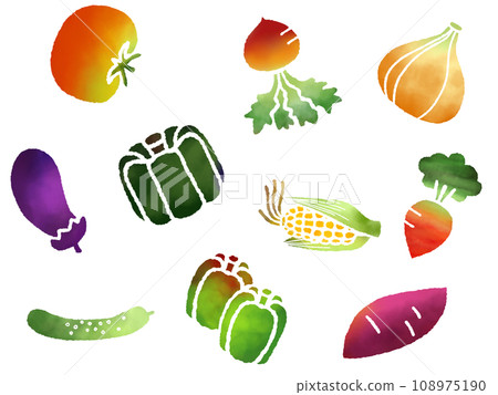 Vegetable seamless pattern A-1 PNG 108975190