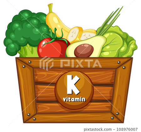 Educational Group of Food in Wooden Crate Educational Group of Food in Wooden Crate 108976007