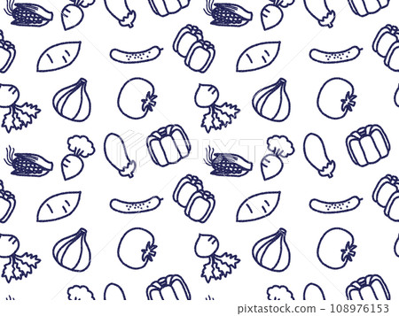 Vegetable seamless pattern B-5' PNG Vegetable seamless pattern B-5' PNG 108976153