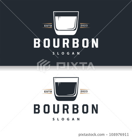 Whiskey Logo, Drink Label Design With Old Retro Vintage Ornament Illustration Premium Template Whiskey Logo, Drink Label Design With Old Retro Vintage Ornament Illustration Premium Template 108976911