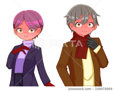 Men and women in winter coordination 5 Men and women in winter coordination 5 108978069