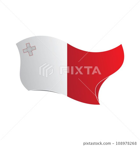 Malta flag icon 108978268