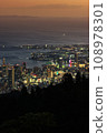Kobe at dusk seen from Kikuseidai 108978301