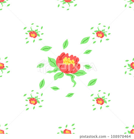 Flower pattern vector illustration. The flower pattern concept celebrated abundance and diversity floral beauty The unending floral design represented timeless elegance flowers The decoration featured Flower pattern vector illustration. The flower pattern concept celebrated abundance and diversity floral beauty The unending floral design represented timeless elegance flowers The decoration featured 108978464
