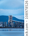 Eshima Ohashi Bridge (beta tread slope) captured with a super telephoto lens 108978526