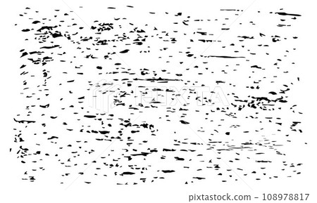 Grunge vector background. Chaotic stripes, scratches. Texture Scratch, Grain. Black and white ground Grunge vector background. Chaotic stripes, scratches. Texture Scratch, Grain. Black and white ground 108978817