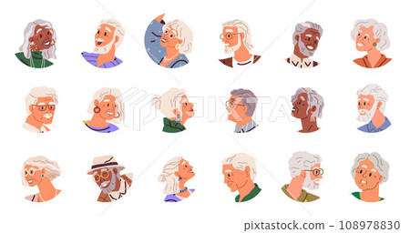 Elderly people vector illustration. Social connections and relationships are vital for well being elderly individuals Human connections and interactions are essential for elderly populations mental Elderly people vector illustration. Social connections and relationships are vital for well being elderly individuals Human connections and interactions are essential for elderly populations mental 108978830