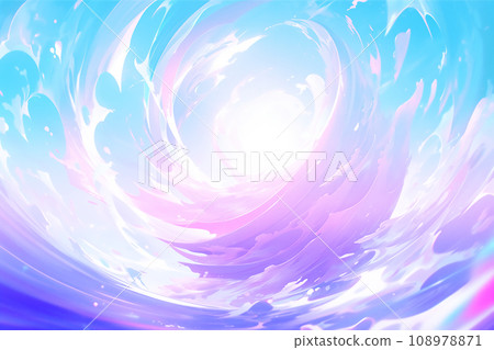 Abstract background of liquid vortex Generative ai 108978871