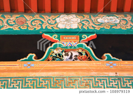 Nikko Toshogu Shrine National Treasure Sleeping Cat Nikko Toshogu Shrine National Treasure Sleeping Cat 108979319