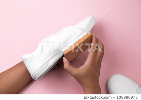 Shoe care concept Shoe care concept 108980978