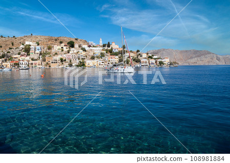 Symi island near Rhodes island 108981884