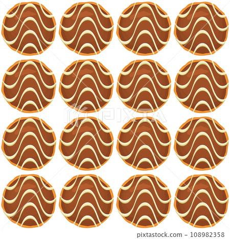 Pattern homemade cookie different taste in pastry biscuit Pattern homemade cookie different taste in pastry biscuit 108982358