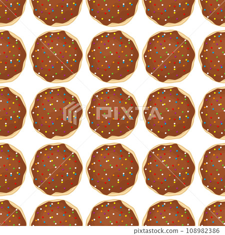 Pattern homemade cookie different taste in pastry biscuit 108982386