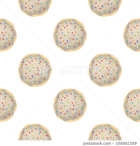 Pattern homemade cookie different taste in pastry biscuit 108982389