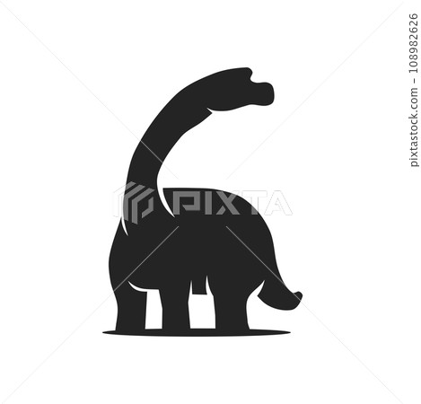Brachiosaurus logo template Isolated. Brand Identity. Icon Abstract Vector graphic Brachiosaurus logo template Isolated. Brand Identity. Icon Abstract Vector graphic 108982626