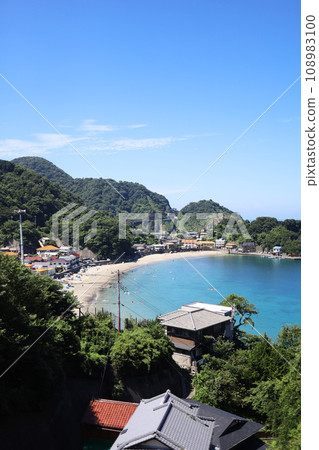Iwachi Beach seen from above Iwachi Beach seen from above 108983100