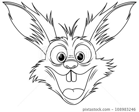 Crazy Rabbit Cartoon Freak Out Crazy Rabbit Cartoon Freak Out 108983246