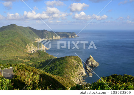 View from Osezaki Lighthouse Observation Deck, Goto City, Nagasaki Prefecture (2022) View from Osezaki Lighthouse Observation Deck, Goto City, Nagasaki Prefecture (2022) 108983809