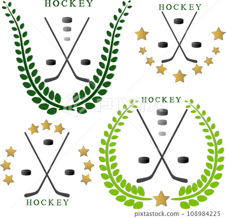 Collection accessory for sport game hockey Collection accessory for sport game hockey 108984225