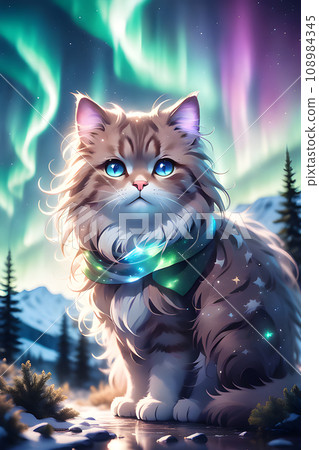 the persian cat adorable sweet very fluffy 108984345