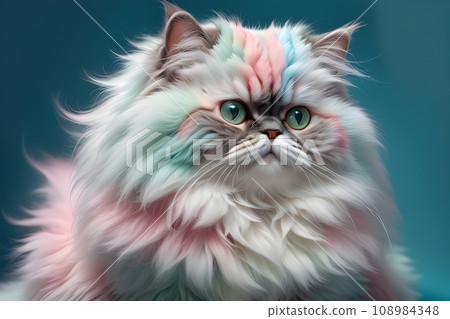 the persian cat adorable sweet very fluffy the persian cat adorable sweet very fluffy 108984348