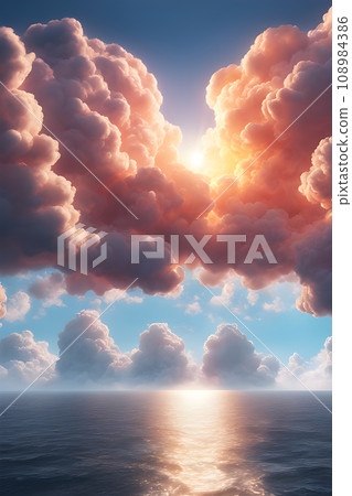 a clouds ultra hd realistic vivid colors highly detailed uhd drawing pen and ink perfect compos 108984386