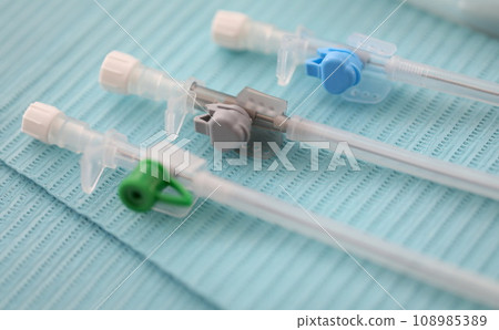 Hospital catheter on table 108985389
