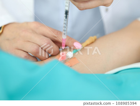 Doctor appointing treatment Doctor appointing treatment 108985394