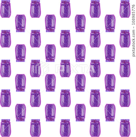 Canning vector illustration. The canning seamless pattern, eloquent expression turning ingredients into jarred poetry Jars lined with canned goods, pantrys tapestry reflecting art preservation Food 108985776