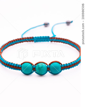 Natural stone multi-colored beaded bracelets Natural stone multi-colored beaded bracelets 108986506