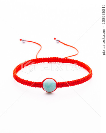 Natural stone multi-colored beaded bracelets 108986813