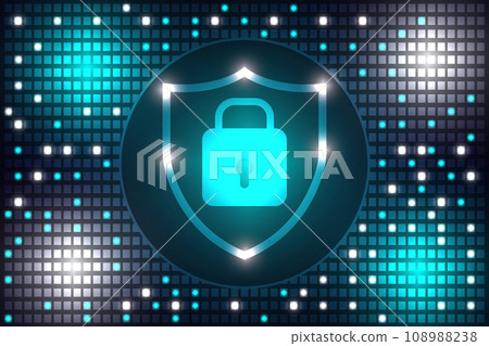 Cyber security concept 108988238