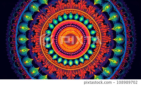 Mandala for Diwali 108989702