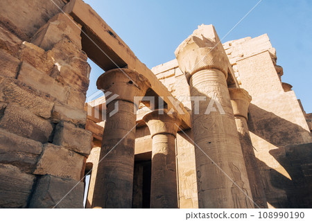 Echoes of Antiquity: The Majestic Philae Temple. Egypt Summer Travel 108990190