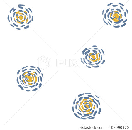 Starry night element impressionism painting element vincent vangogh artistic inspiration 108990370