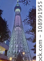 Lighted Sky Tree 108991955
